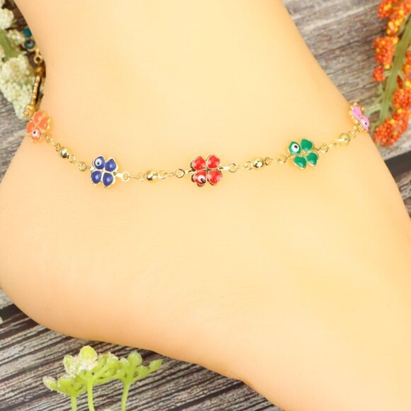 "Elegant Handmade Anklet – Delicate Jewelry for Women, MAR091583 - Picture 2 of 10